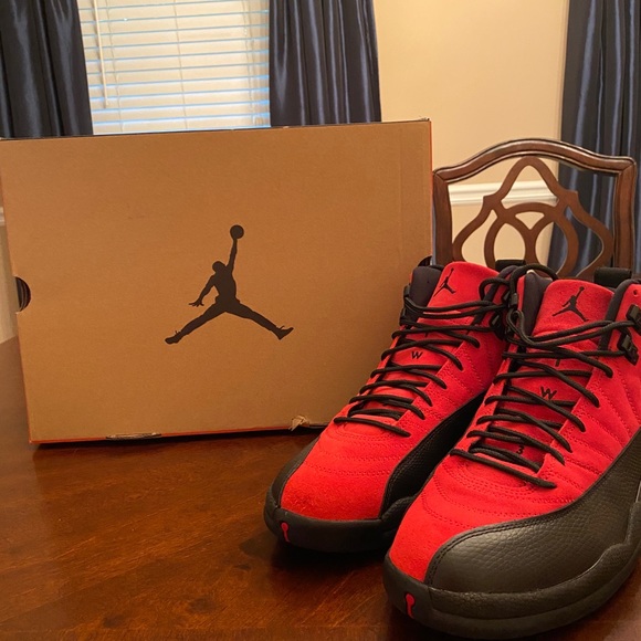 Jordan 12 Reverse Flu Game